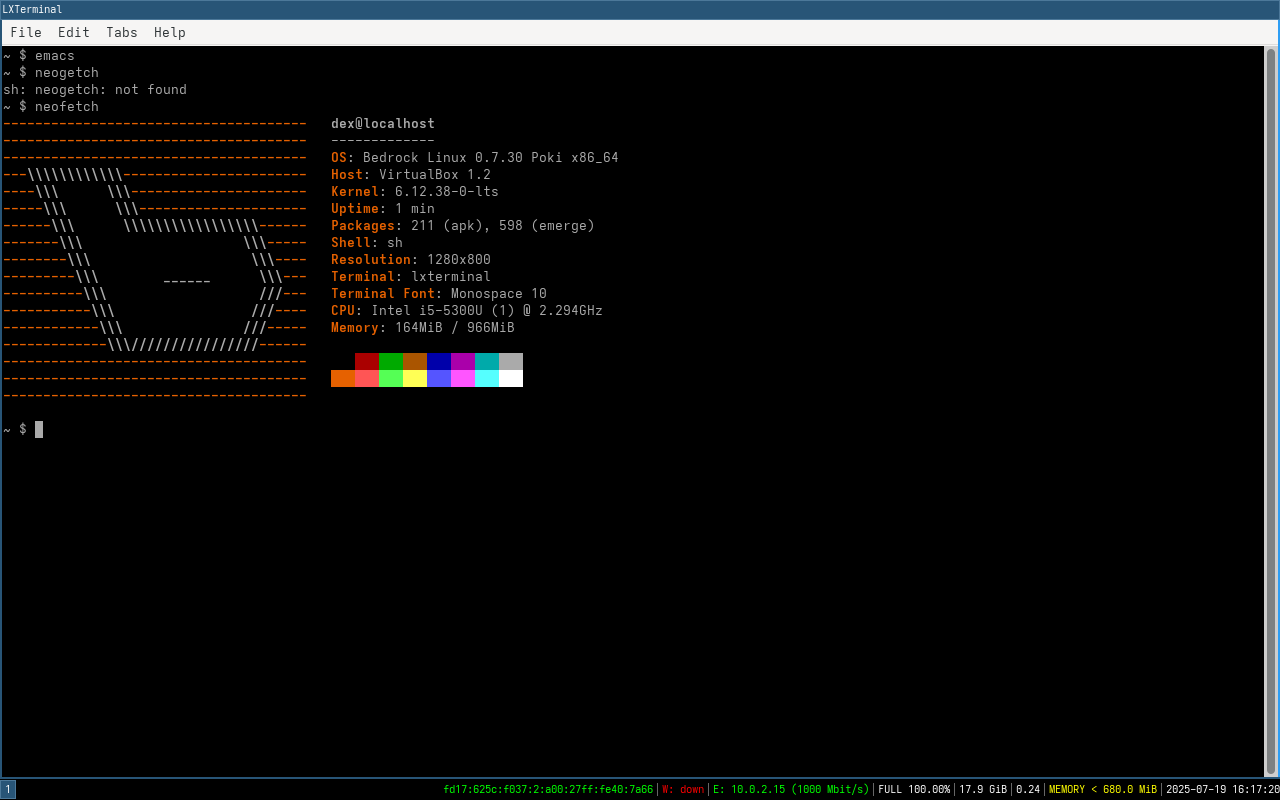 neofetch